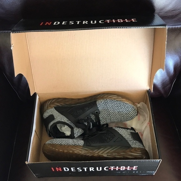 Indestructible Ryder Gray Shoes NEW Sz 8.5 - Picture 10 of 11